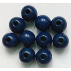 Acrylkraal donkerblauw 8 mm (50 stuks)